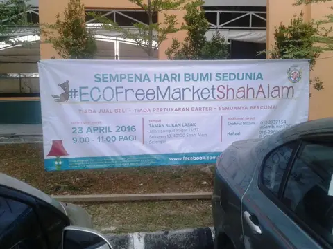 Acara #EcoFreeMarket Anjuran MBSA Dengan Kerjasama Yayasan TAAT - foto 2