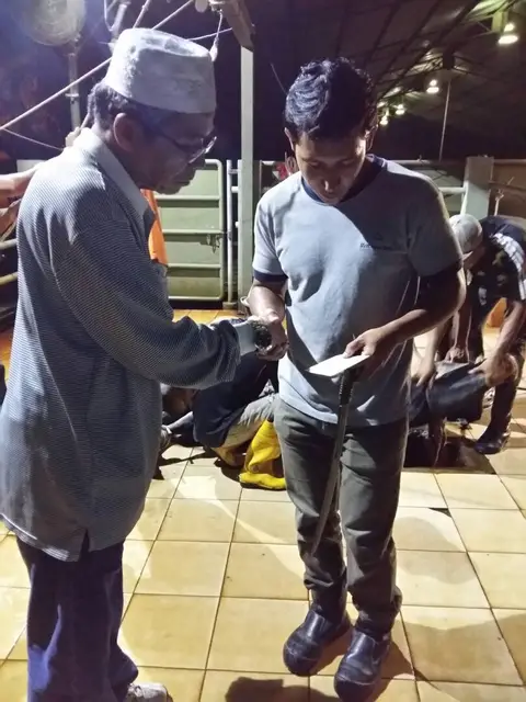 Majlis Qurban Sempena Eidul Adha Anjuran Bersama Yayasan Taat, Keluarga Arwah Makcik & Makmok Pada Sabtu 2hb Sept 2017 ( 11 Zulhijjah 1438H ) Bertempat Di Kota N.S - foto 6