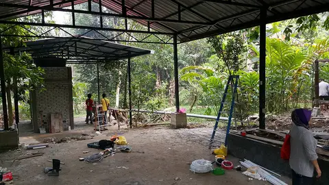 Persediaan Tempat Dan Kemudahan Untuk Majlis Qurban 2015 Anjuran Yayasan TAAT - foto 9