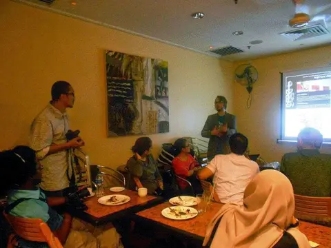 Persembahan Seni Peter Gould Di Kafe d'One - foto 10