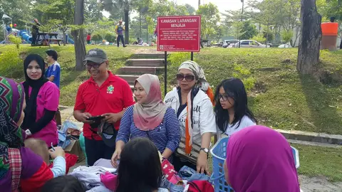 Yayasan TAAT Bekerjasama Dengan MBSA Dan Lembaga Zakat Selangor Sebagai Pengurus Program EcoFreeMarket Di Shah Alam