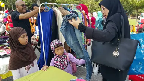 Yayasan TAAT Bekerjasama Dengan MBSA Dan Lembaga Zakat Selangor Sebagai Pengurus Program EcoFreeMarket Di Shah Alam - foto 3