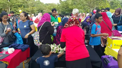 Yayasan TAAT Bekerjasama Dengan MBSA Dan Lembaga Zakat Selangor Sebagai Pengurus Program EcoFreeMarket Di Shah Alam - foto 4