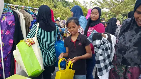 Yayasan TAAT Bekerjasama Dengan MBSA Dan Lembaga Zakat Selangor Sebagai Pengurus Program EcoFreeMarket Di Shah Alam - foto 9